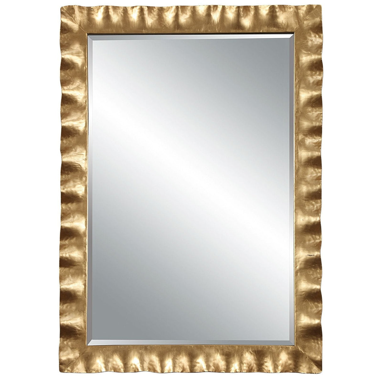 Uttermost Haya Scalloped Gold Mirror - Home Elegance USA