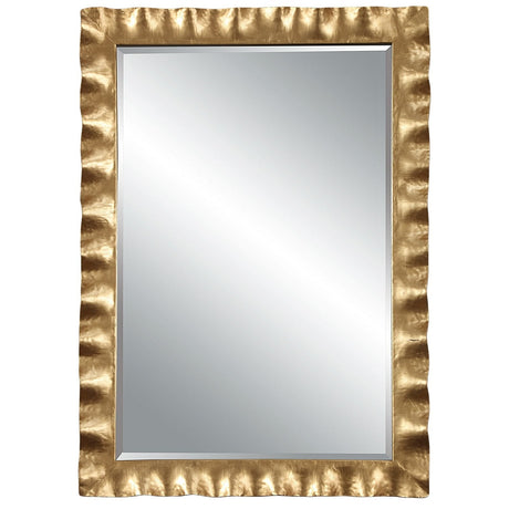 Uttermost Haya Scalloped Gold Mirror - Home Elegance USA