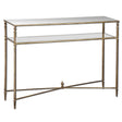 Uttermost Henzler Mirrored Glass Console Table - Home Elegance USA