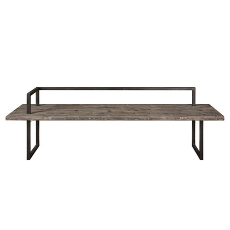 Uttermost Herbert Reclaimed Wood Bench - Home Elegance USA