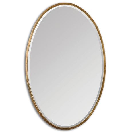 Uttermost Herleva Gold Oval Mirror - Home Elegance USA
