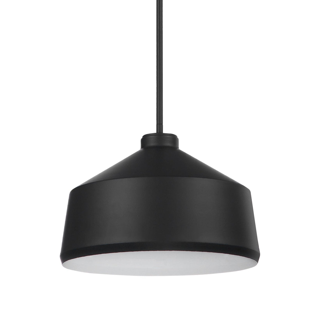 Uttermost Holgate 1 Light Black Pendant - Home Elegance USA
