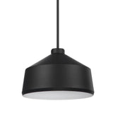 Uttermost Holgate 1 Light Black Pendant - Home Elegance USA
