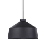 Uttermost Holgate 1 Light Black Pendant - Home Elegance USA