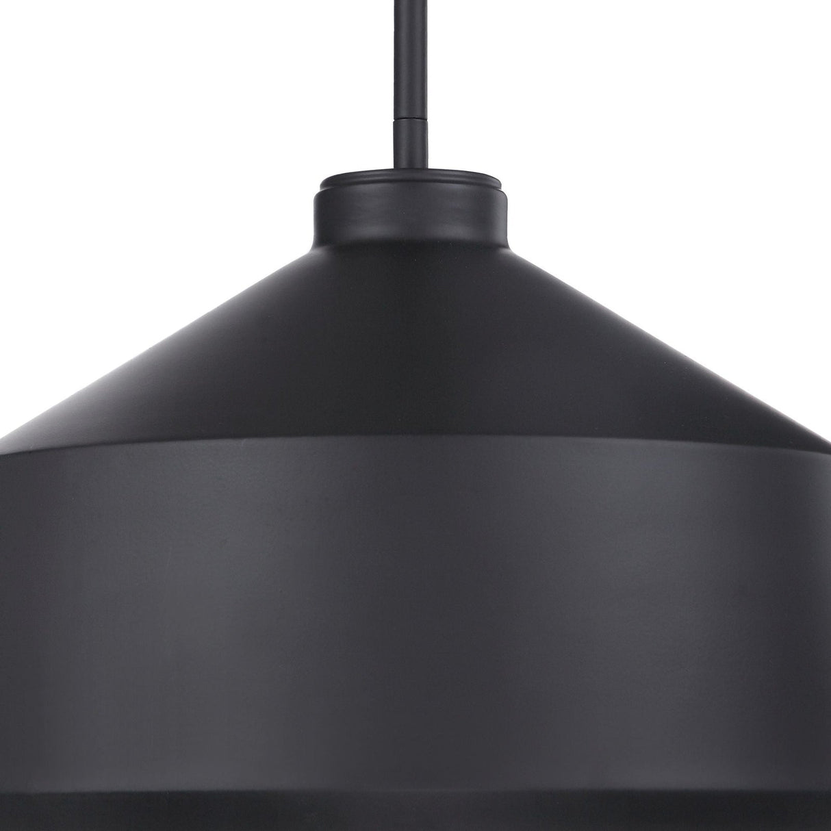 Uttermost Holgate 1 Light Black Pendant - Home Elegance USA