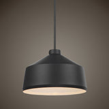 Uttermost Holgate 1 Light Black Pendant - Home Elegance USA