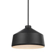 Uttermost Holgate 1 Light Black Pendant - Home Elegance USA