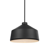 Uttermost Holgate 1 Light Black Pendant - Home Elegance USA