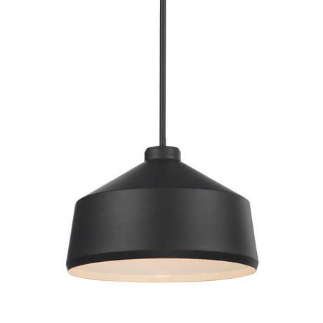 Uttermost Holgate 1 Light Black Pendant - Home Elegance USA