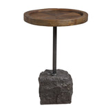 Uttermost Horton Rustic Accent Table - Home Elegance USA