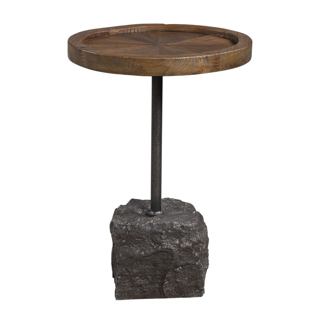 Uttermost Horton Rustic Accent Table - Home Elegance USA