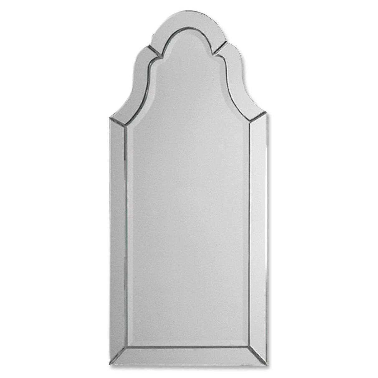 Uttermost Hovan Frameless Arched Mirror - Home Elegance USA