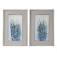 Uttermost Indigo Florals Framed Art - Set Of 2 - Home Elegance USA