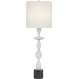 Uttermost Inverse White Marble Table Lamp - Home Elegance USA