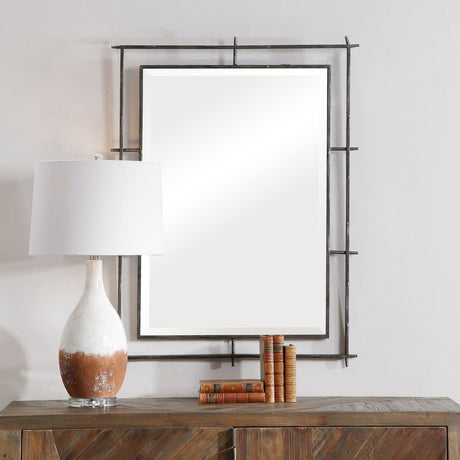 Uttermost Ironworks Industrial Mirror - Home Elegance USA