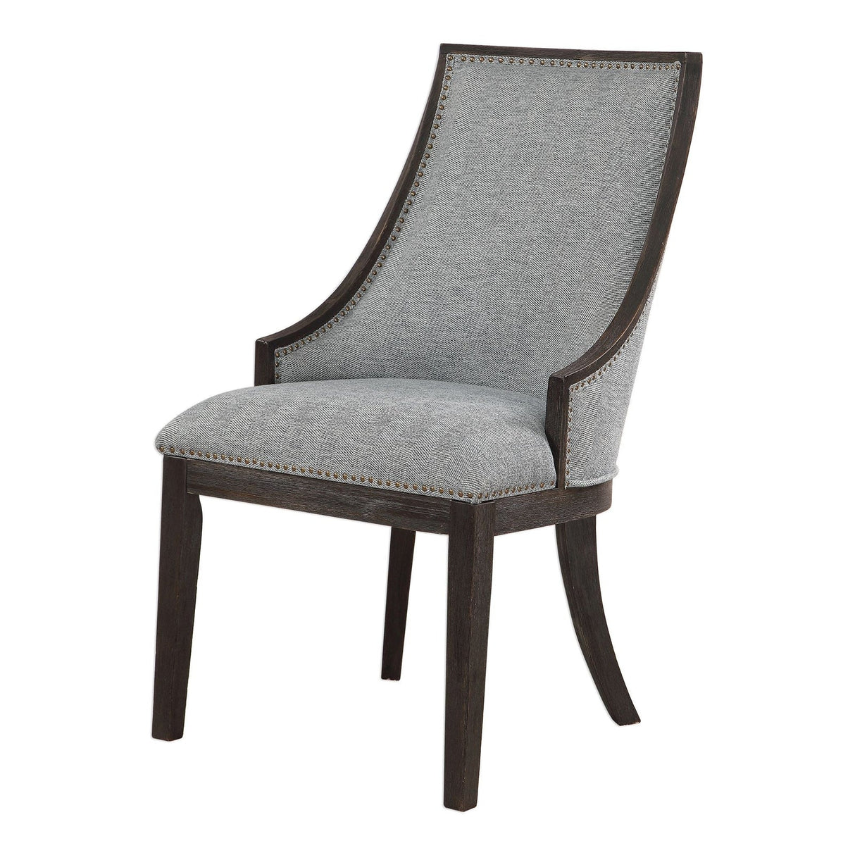 Uttermost Janis Ebony Accent Chair - Home Elegance USA