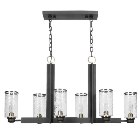 Uttermost Jarsdel 6 Light Industrial Island Light - Home Elegance USA
