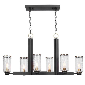 Uttermost Jarsdel 6 Light Industrial Island Light - Home Elegance USA