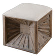 Uttermost Jia Wooden Ottoman - Home Elegance USA