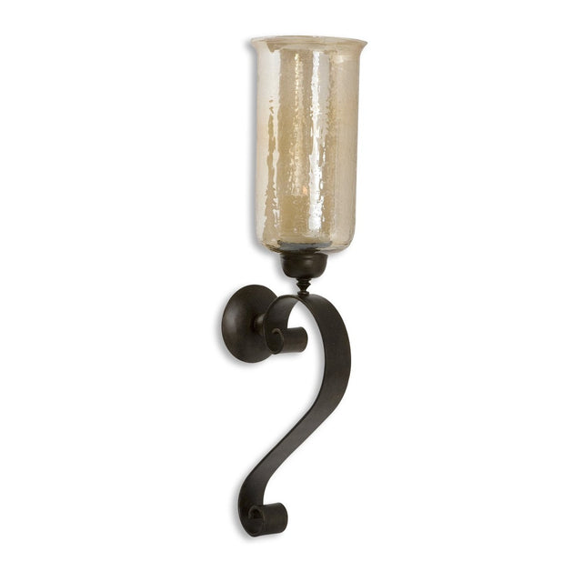 Uttermost Joselyn Bronze Candle Wall Sconce - Home Elegance USA