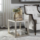 Uttermost Julie Mirrored Accent Table - Home Elegance USA