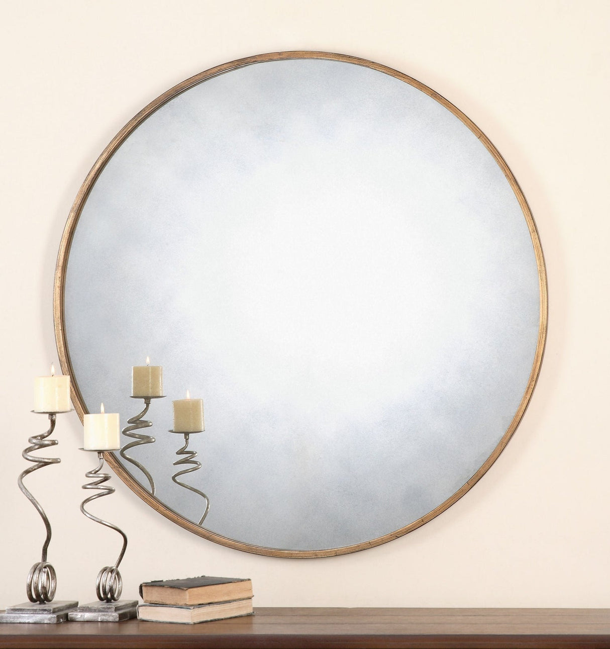 Uttermost Junius Round Mirror - Home Elegance USA