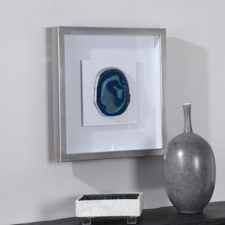 Uttermost Kalia Blue Stone Shadow Box - Home Elegance USA