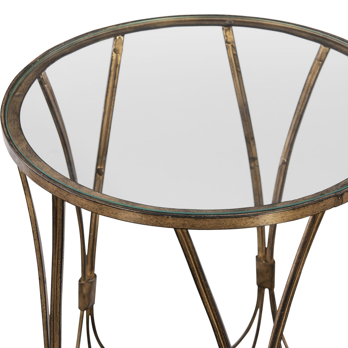 Uttermost Kalindra Gold Accent Table - Home Elegance USA