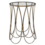 Uttermost Kalindra Gold Accent Table - Home Elegance USA