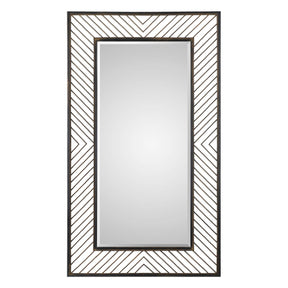 Uttermost Karel Chevron Mirror - Home Elegance USA