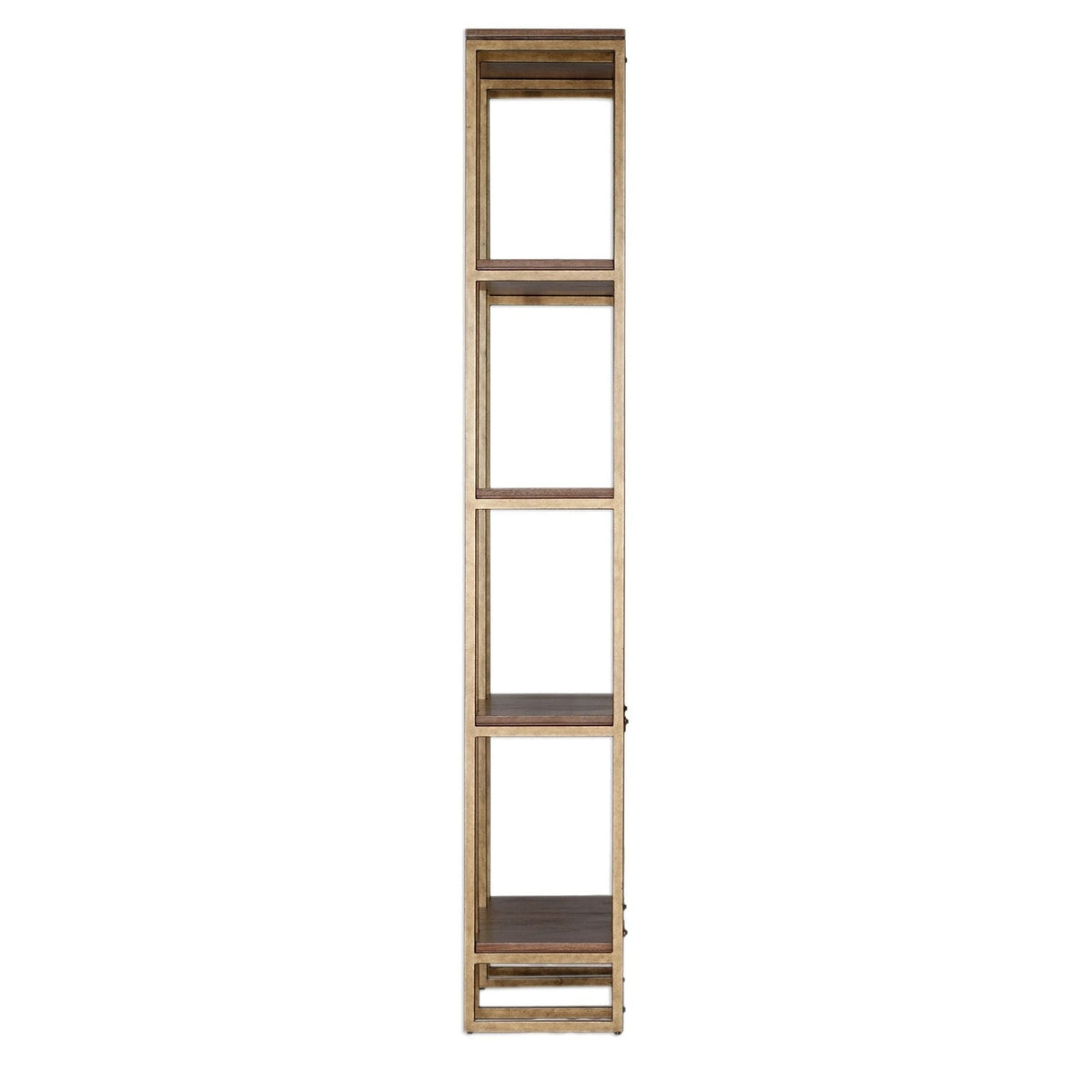 Uttermost Karishma Antique Gold Etagere - Home Elegance USA
