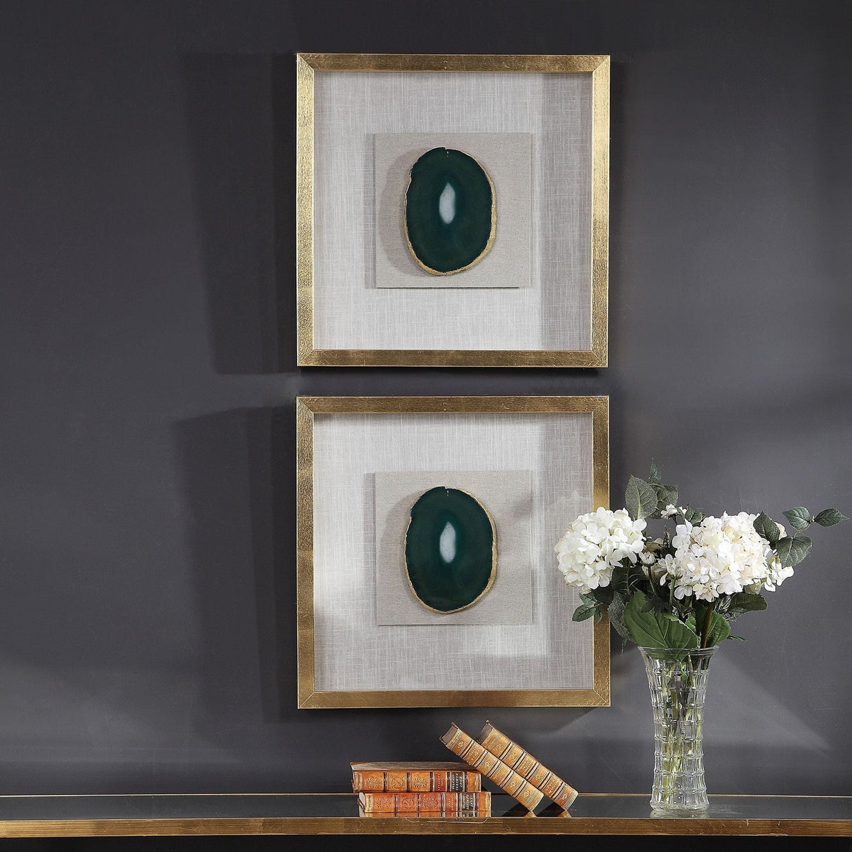 Uttermost Keeva Agate Stone Shadow Box - Home Elegance USA