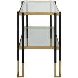 Uttermost Kentmore Glass Side Table - Home Elegance USA