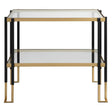 Uttermost Kentmore Glass Side Table - Home Elegance USA