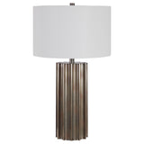 Uttermost Khalio Gun Metal Table Lamp - Home Elegance USA
