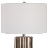 Uttermost Khalio Gun Metal Table Lamp - Home Elegance USA