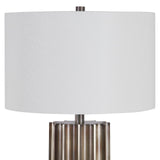 Uttermost Khalio Gun Metal Table Lamp - Home Elegance USA