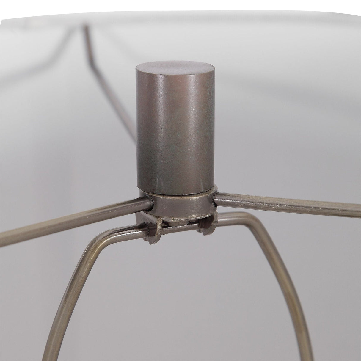 Uttermost Khalio Gun Metal Table Lamp - Home Elegance USA