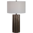 Uttermost Khalio Gun Metal Table Lamp - Home Elegance USA