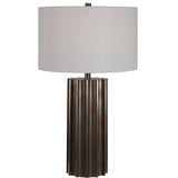 Uttermost Khalio Gun Metal Table Lamp - Home Elegance USA
