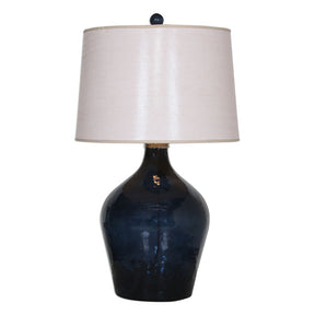 Uttermost Lamone Blue Glass Lamp - Home Elegance USA