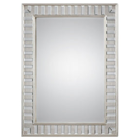 Uttermost Lanester Silver Leaf Mirror - Home Elegance USA