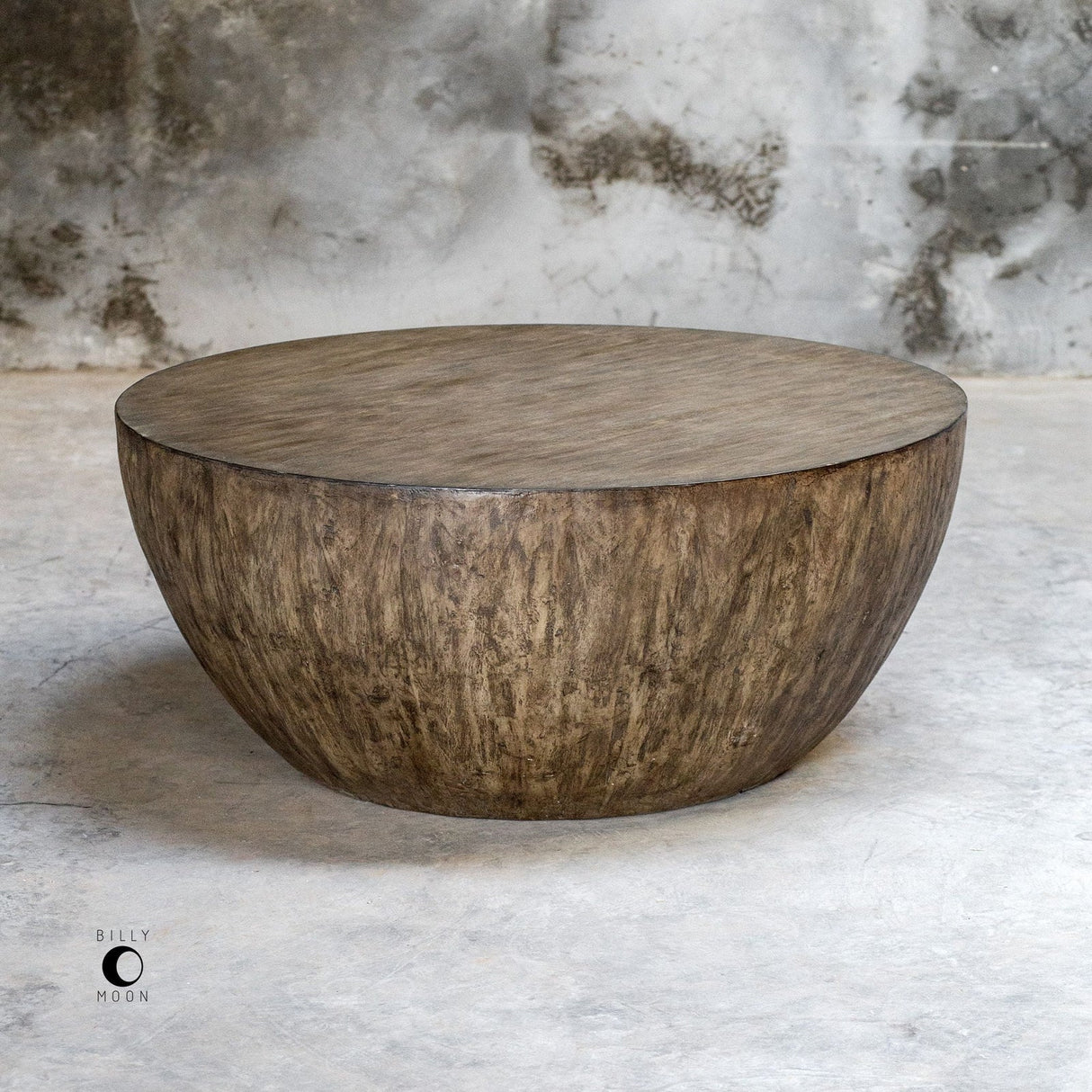 Uttermost Lark Round Wood Coffee Table - Home Elegance USA