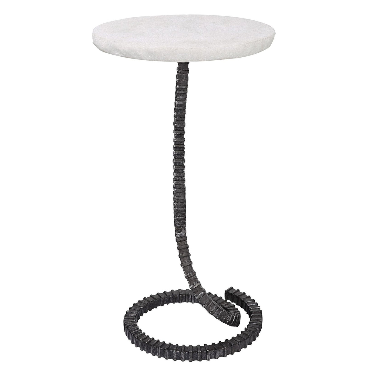 Uttermost Lasso White Drink Table - Home Elegance USA