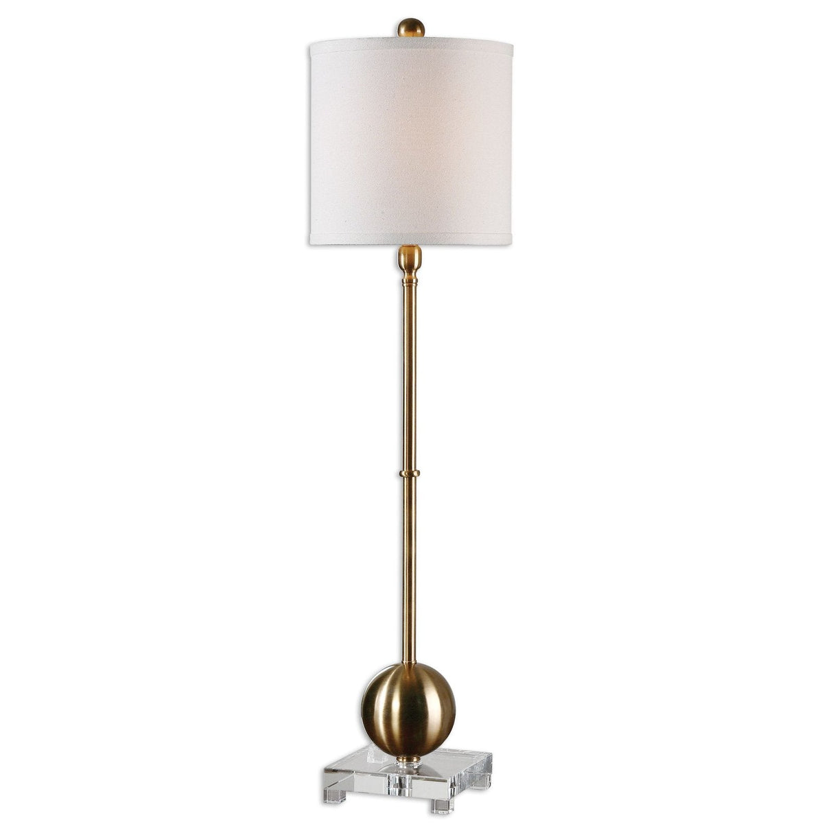 Uttermost Laton Brass Buffet Lamp - Home Elegance USA