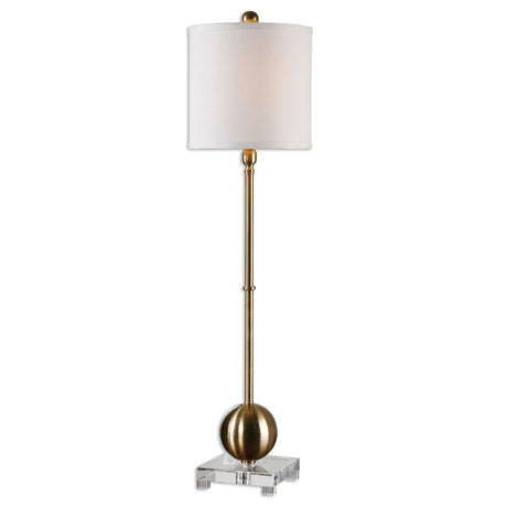 Uttermost Laton Brass Buffet Lamp - Home Elegance USA
