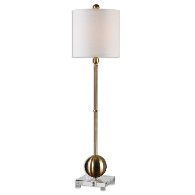 Uttermost Laton Brass Buffet Lamp - Home Elegance USA
