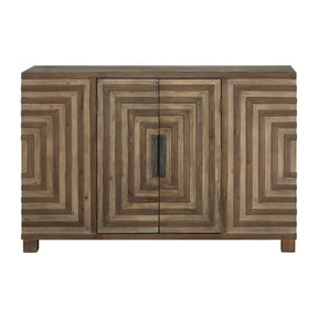 Uttermost Layton Geometric Console Cabinet - Home Elegance USA