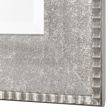 Uttermost Leiston Metallic Silver Mirror - Home Elegance USA