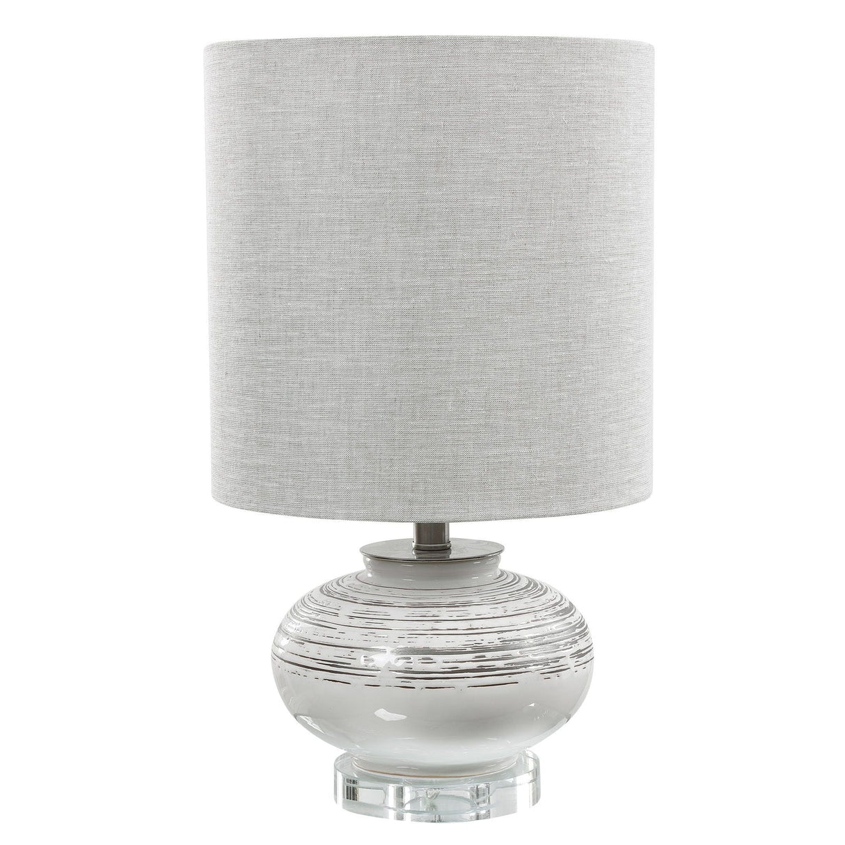 Uttermost Lenta Off-White Accent Lamp - Home Elegance USA